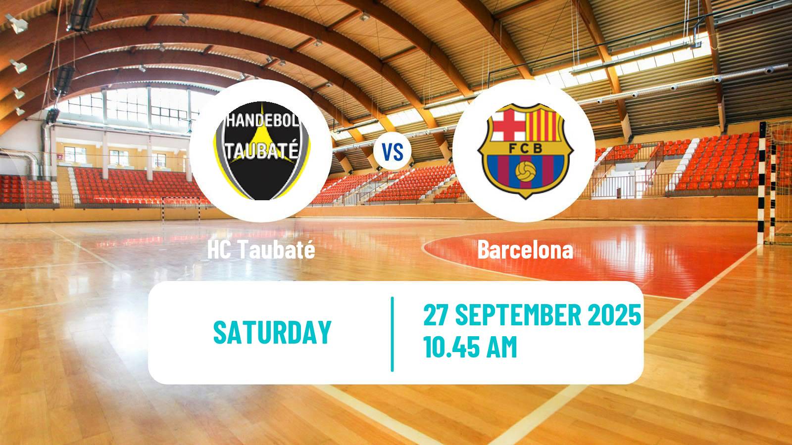 Handball Super Globe Taubaté - Barcelona
