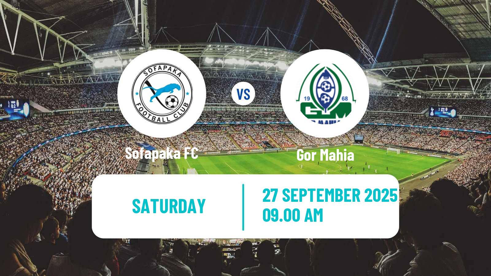 Football Kenyan Premier League Sofapaka - Gor Mahia