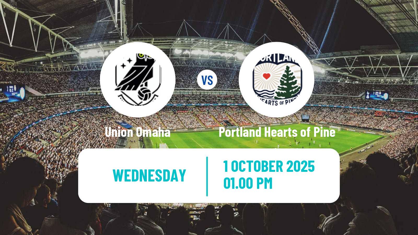 Football USL League One Union Omaha - Portland Hearts of Pine