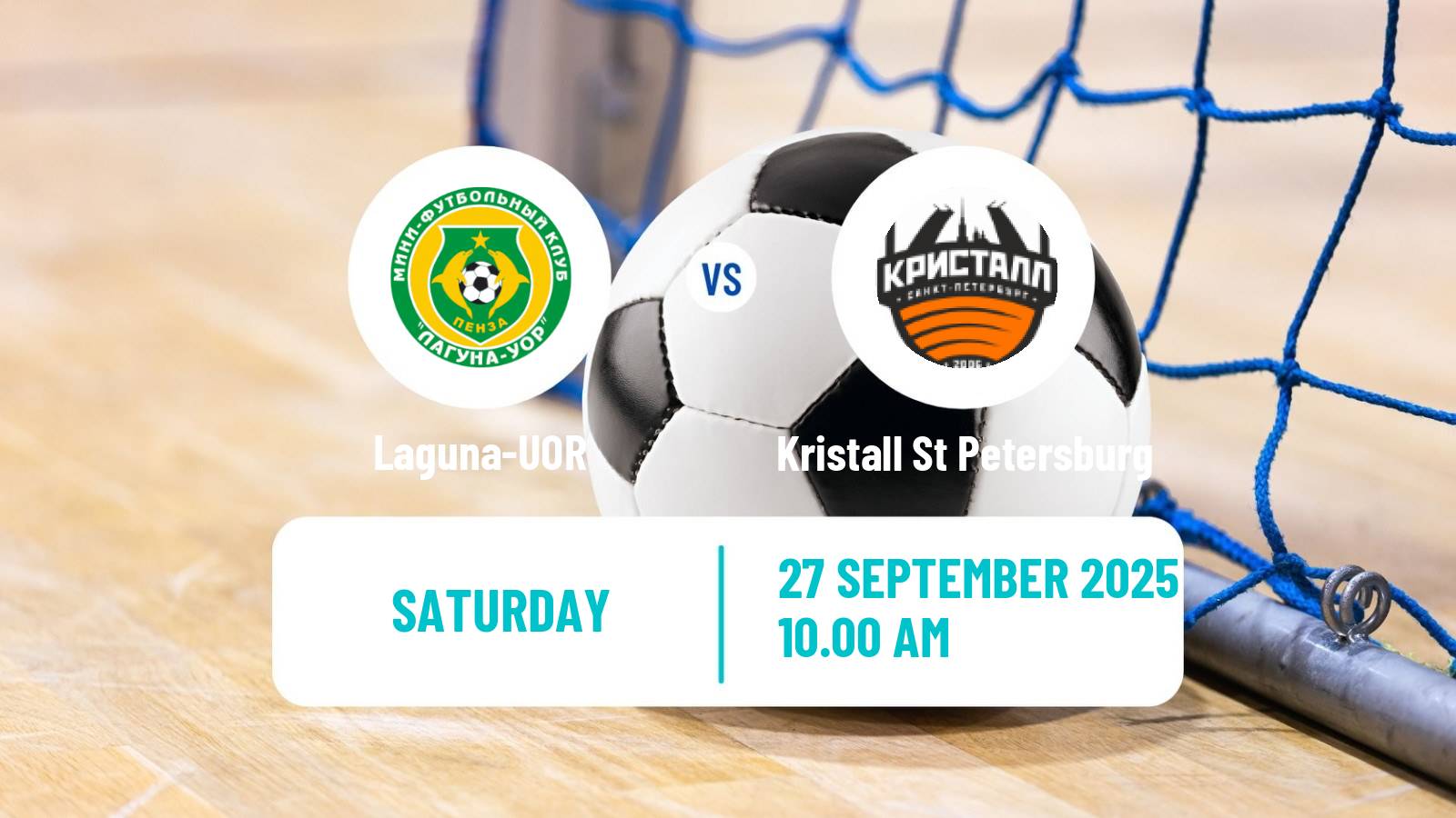 Futsal Russian Championship Futsal Women Laguna-UOR - Kristall St Petersburg