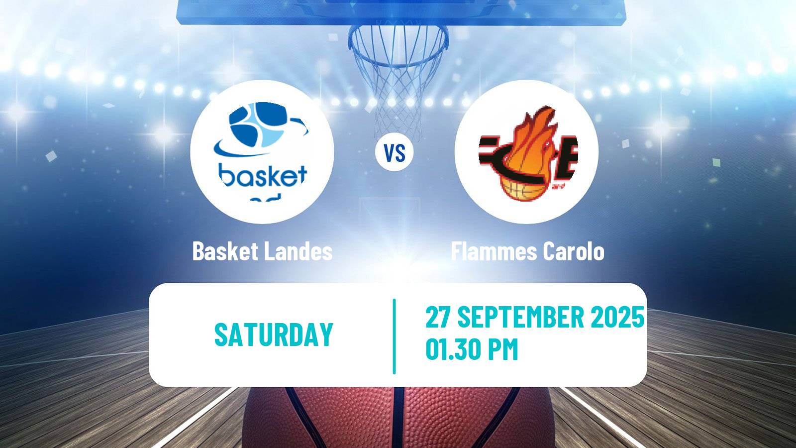 Basketball French LNB Super Cup Women Basket Landes - Flammes Carolo