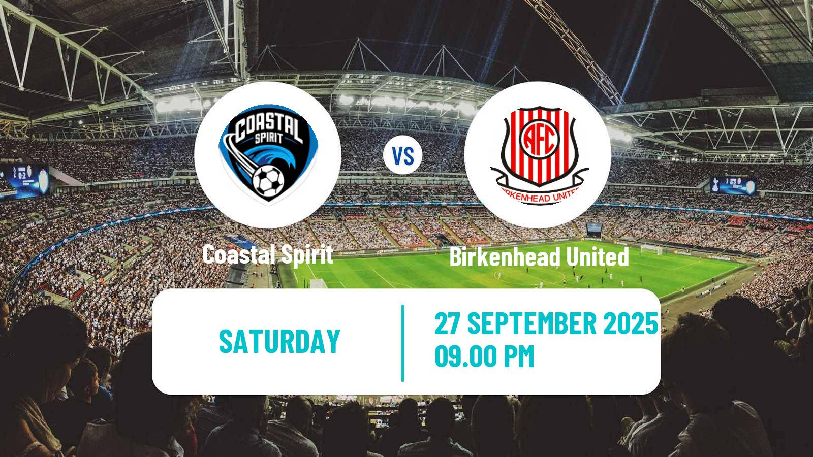 Football New Zealand National League Coastal Spirit - Birkenhead United