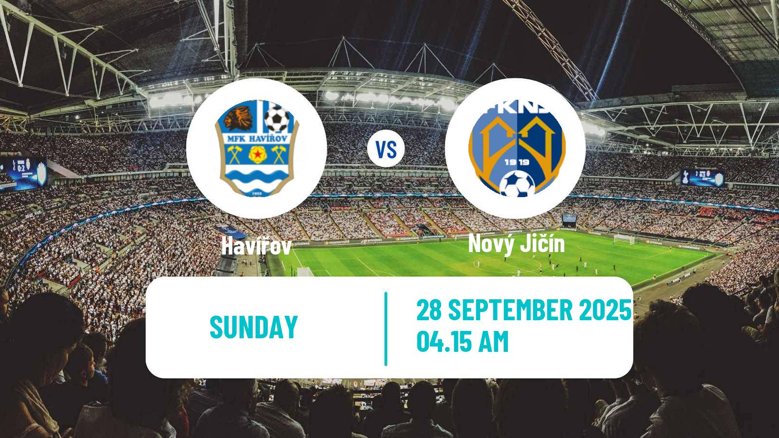 Football Czech Division F Havířov - Nový Jičín