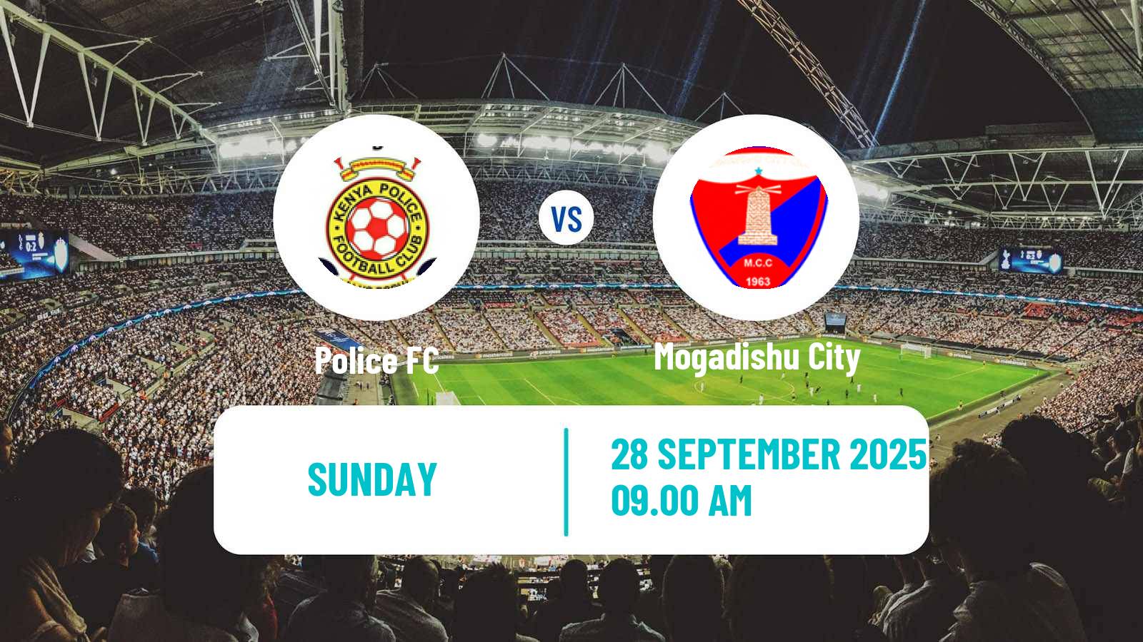 Football CAF Champions League Police FC - Mogadishu City