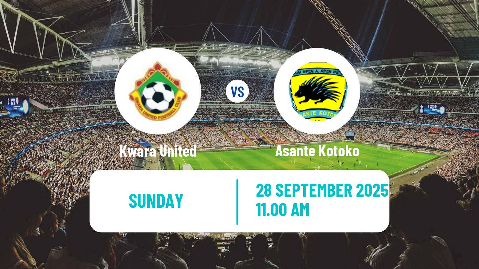 Football CAF Confederation Cup Kwara United - Asante Kotoko
