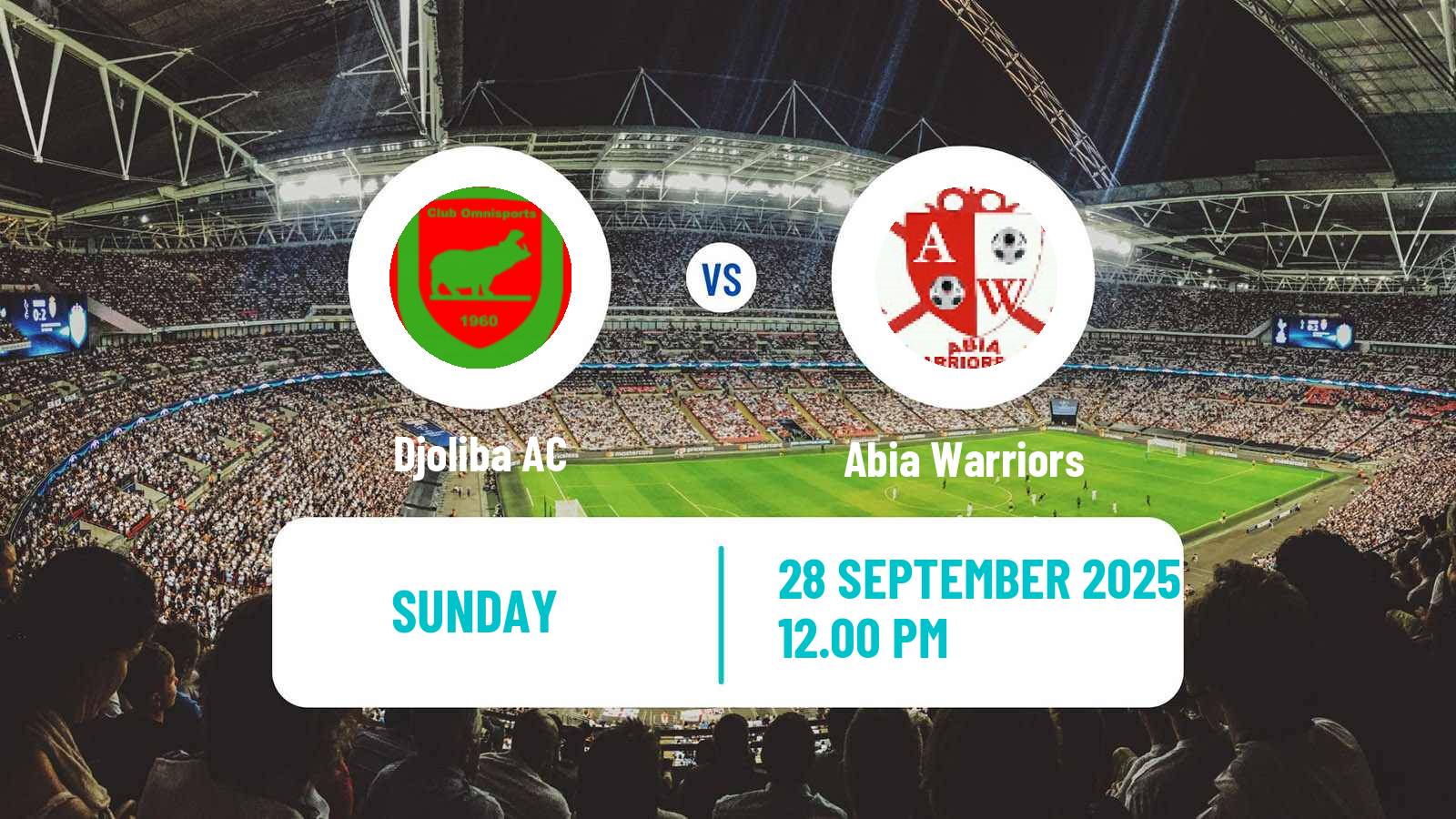Football CAF Confederation Cup Djoliba - Abia Warriors