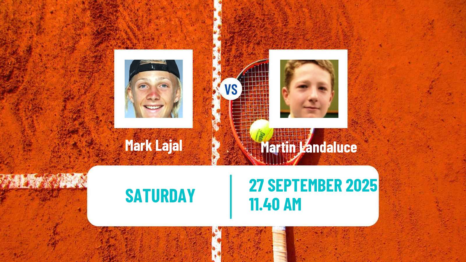 Tennis Orleans Challenger Men Mark Lajal - Martin Landaluce