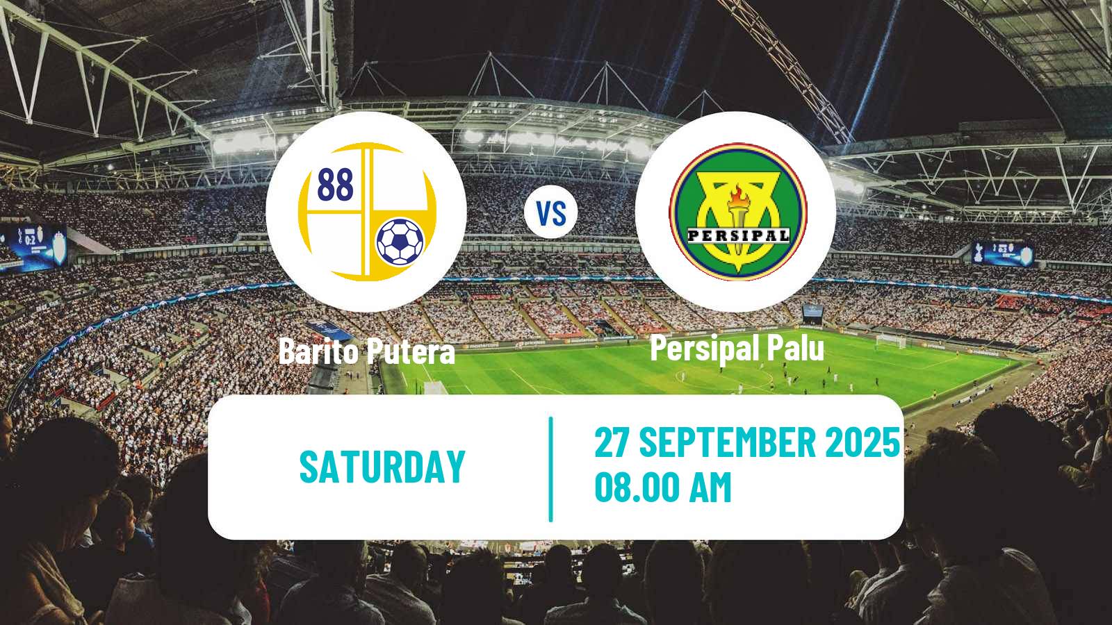 Football Indonesian Liga 2 Barito Putera - Persipal Palu