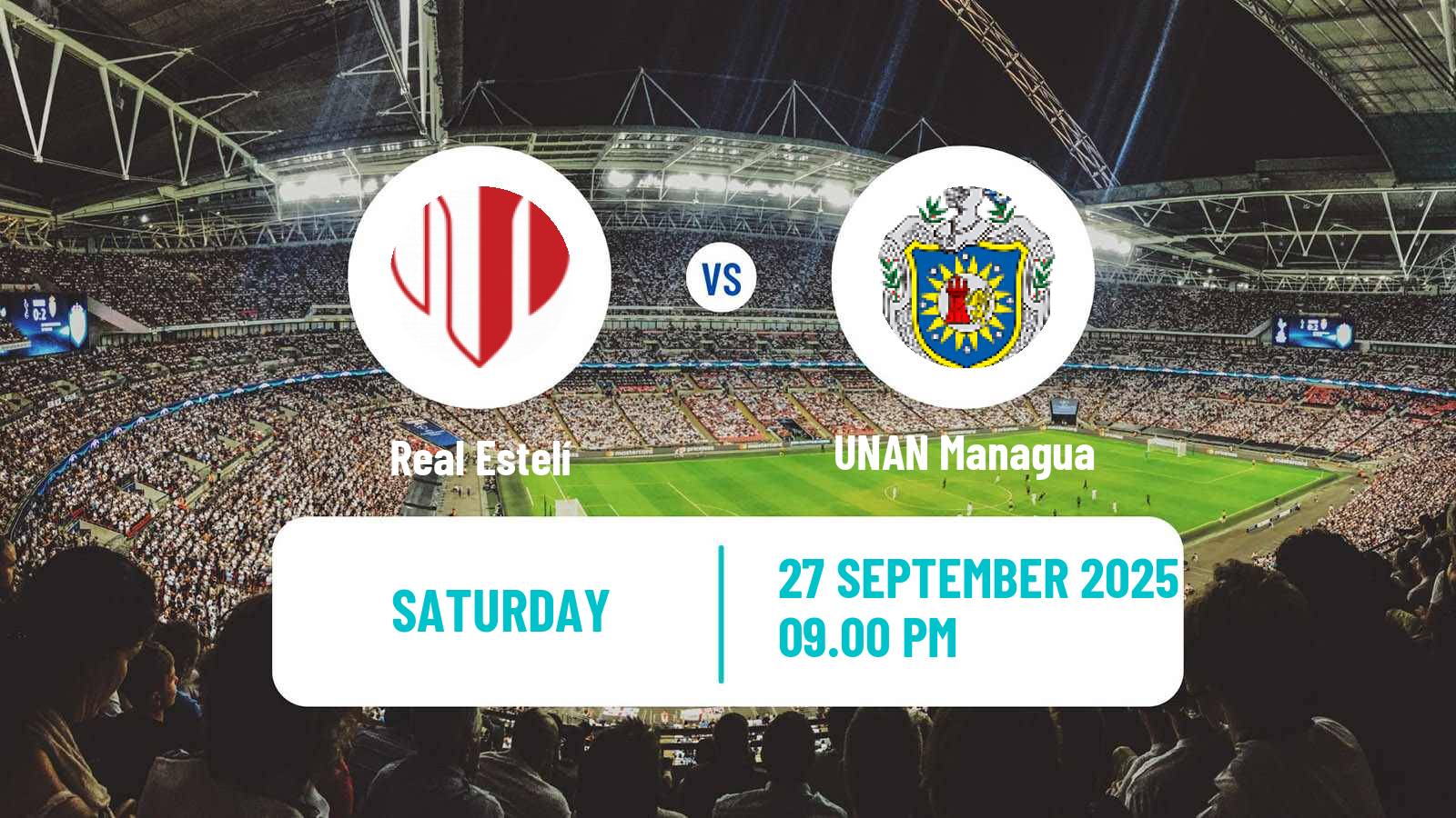 Football Nicaraguan Liga Primera Real Estelí - UNAN Managua