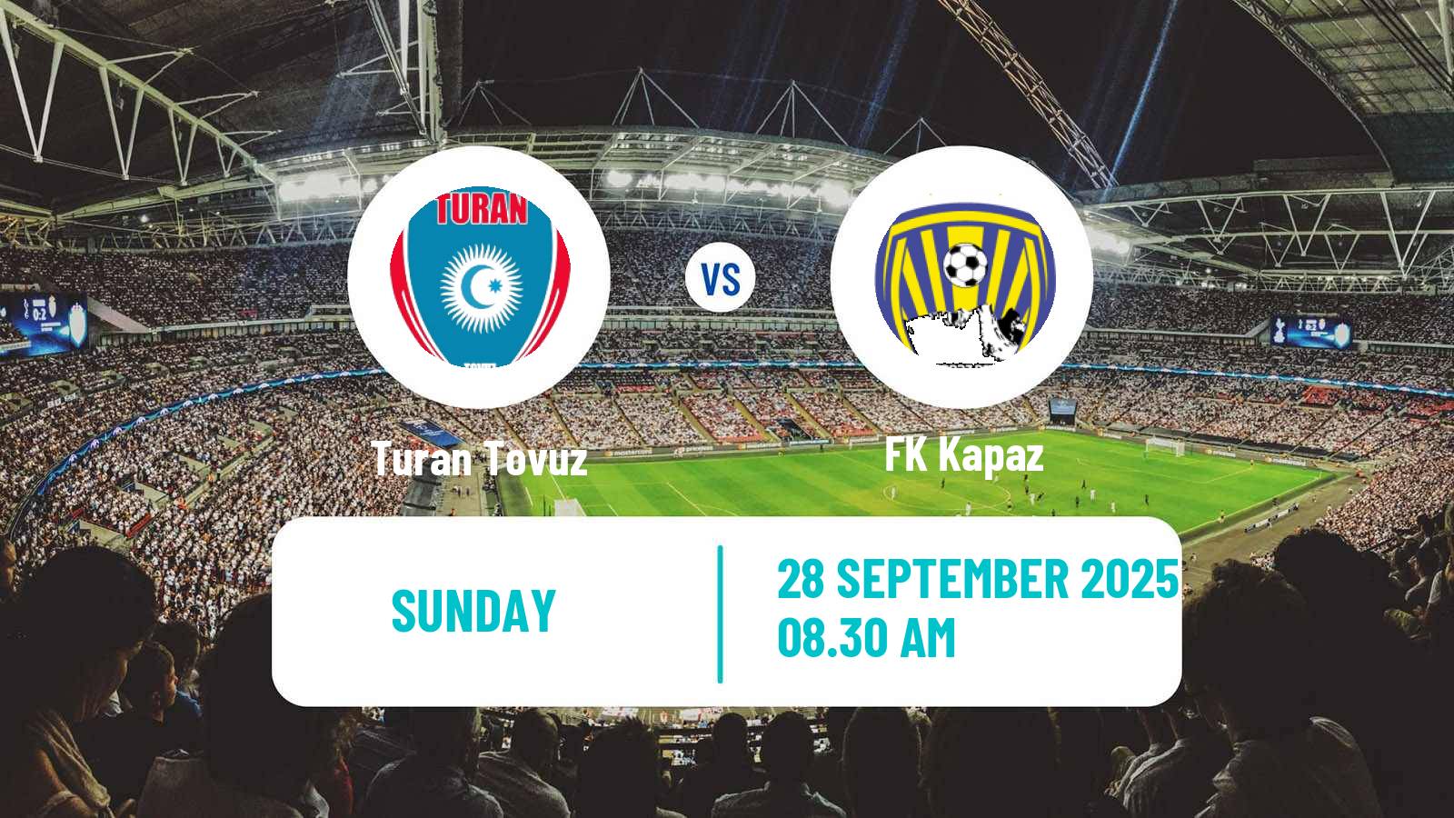 Football Azerbaijan Premier League Turan Tovuz - Kapaz