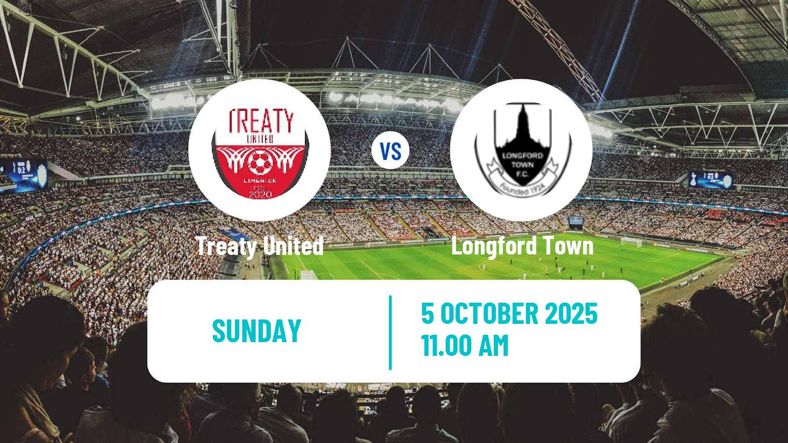Football Irish Division 1 Treaty United - Longford Town