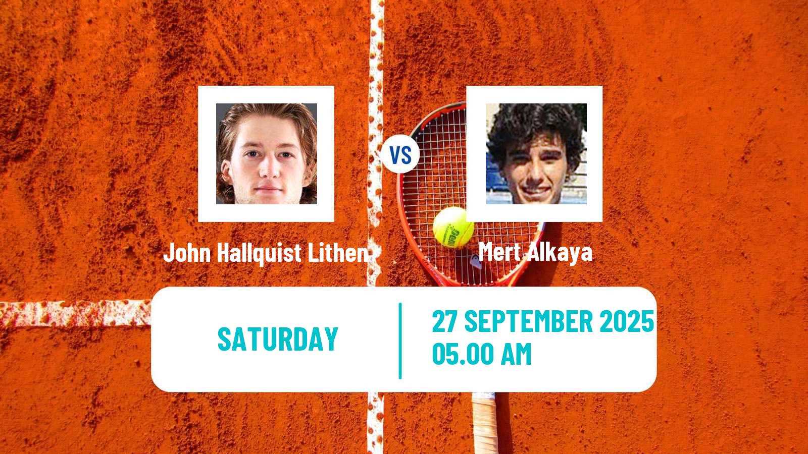Tennis ITF M15 Monastir 36 Men John Hallquist Lithen - Mert Alkaya