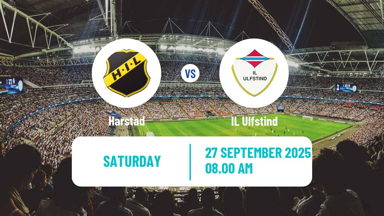 Football Norwegian Division 3 - Group 1 Harstad - Ulfstind