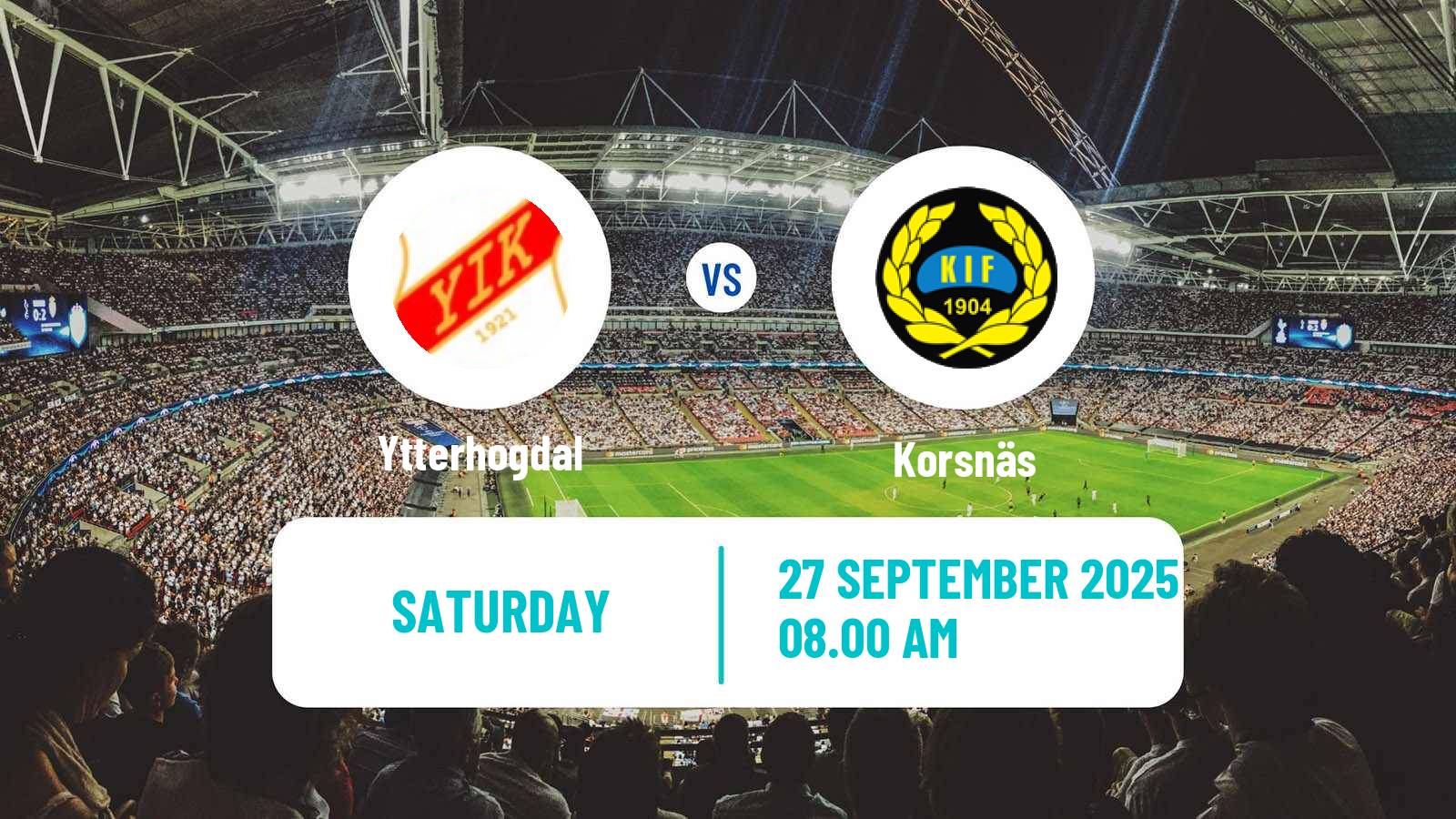 Football Swedish Division 2 - Norra Svealand Ytterhogdal - Korsnäs