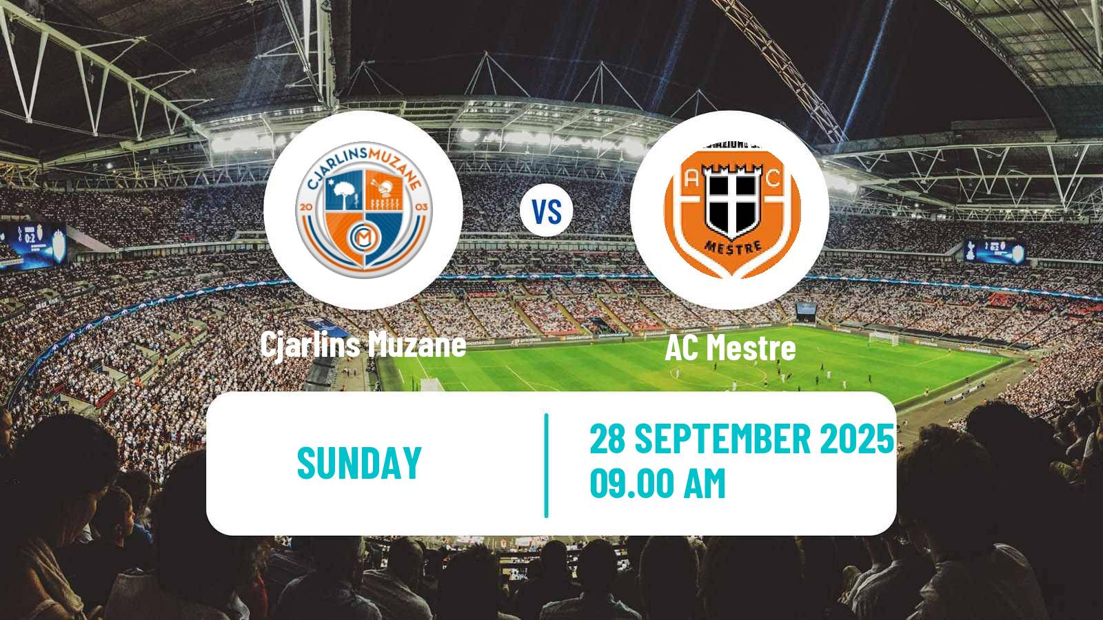 Football Italian Serie D - Group C Cjarlins Muzane - Mestre