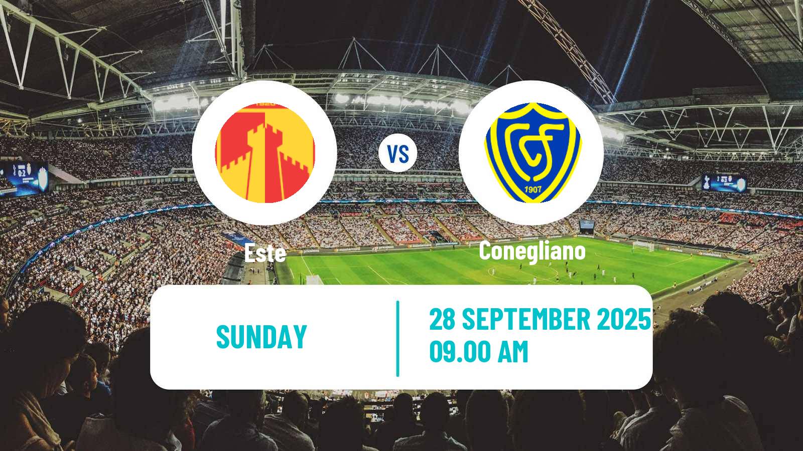 Football Italian Serie D - Group C Este - Conegliano