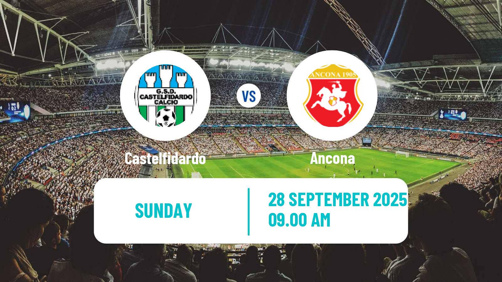 Football Italian Serie D - Group F Castelfidardo - Ancona