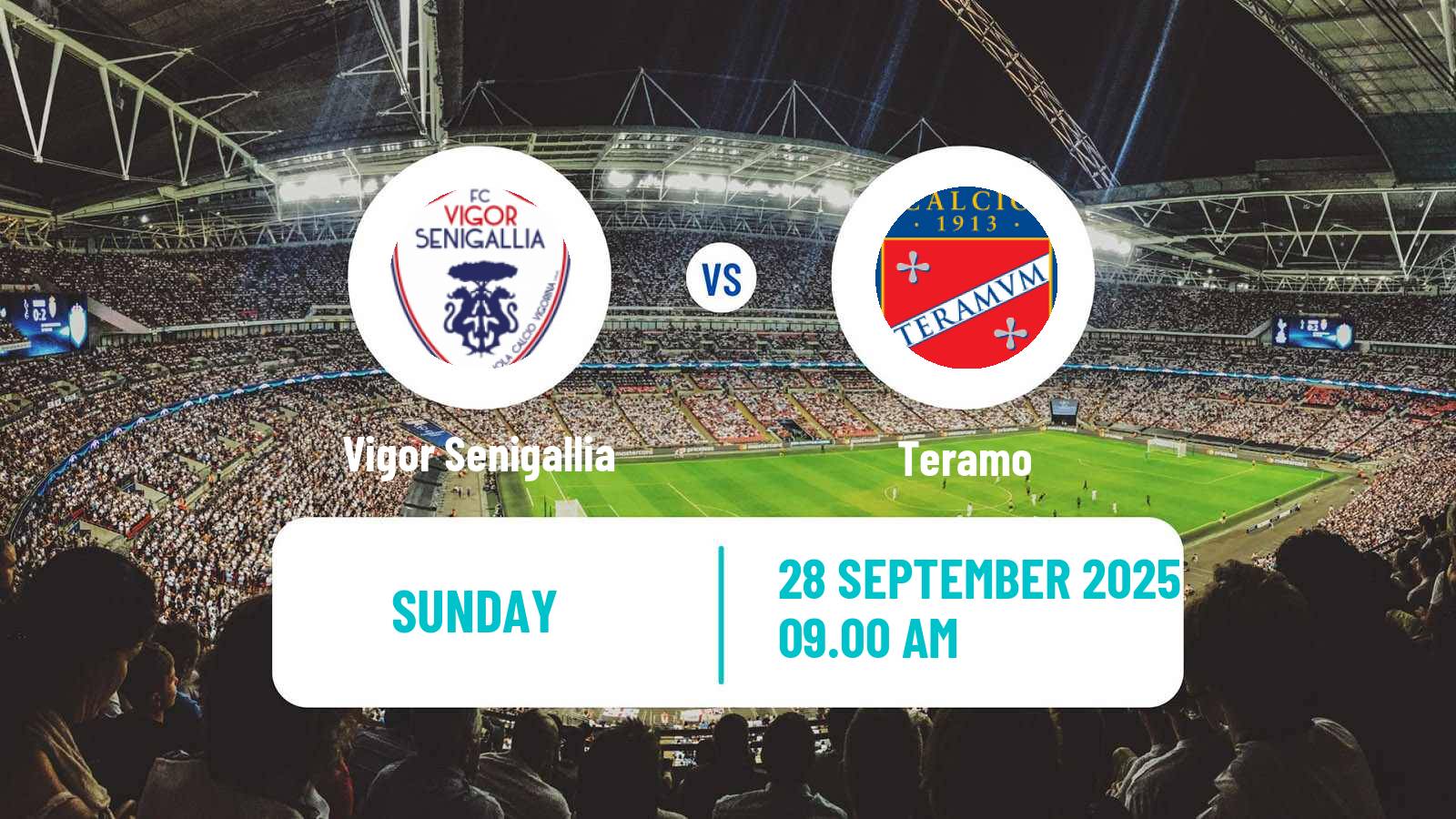 Football Italian Serie D - Group F Vigor Senigallia - Teramo