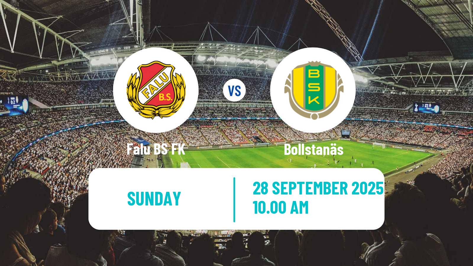 Football Swedish Division 2 - Norra Svealand Falu - Bollstanäs