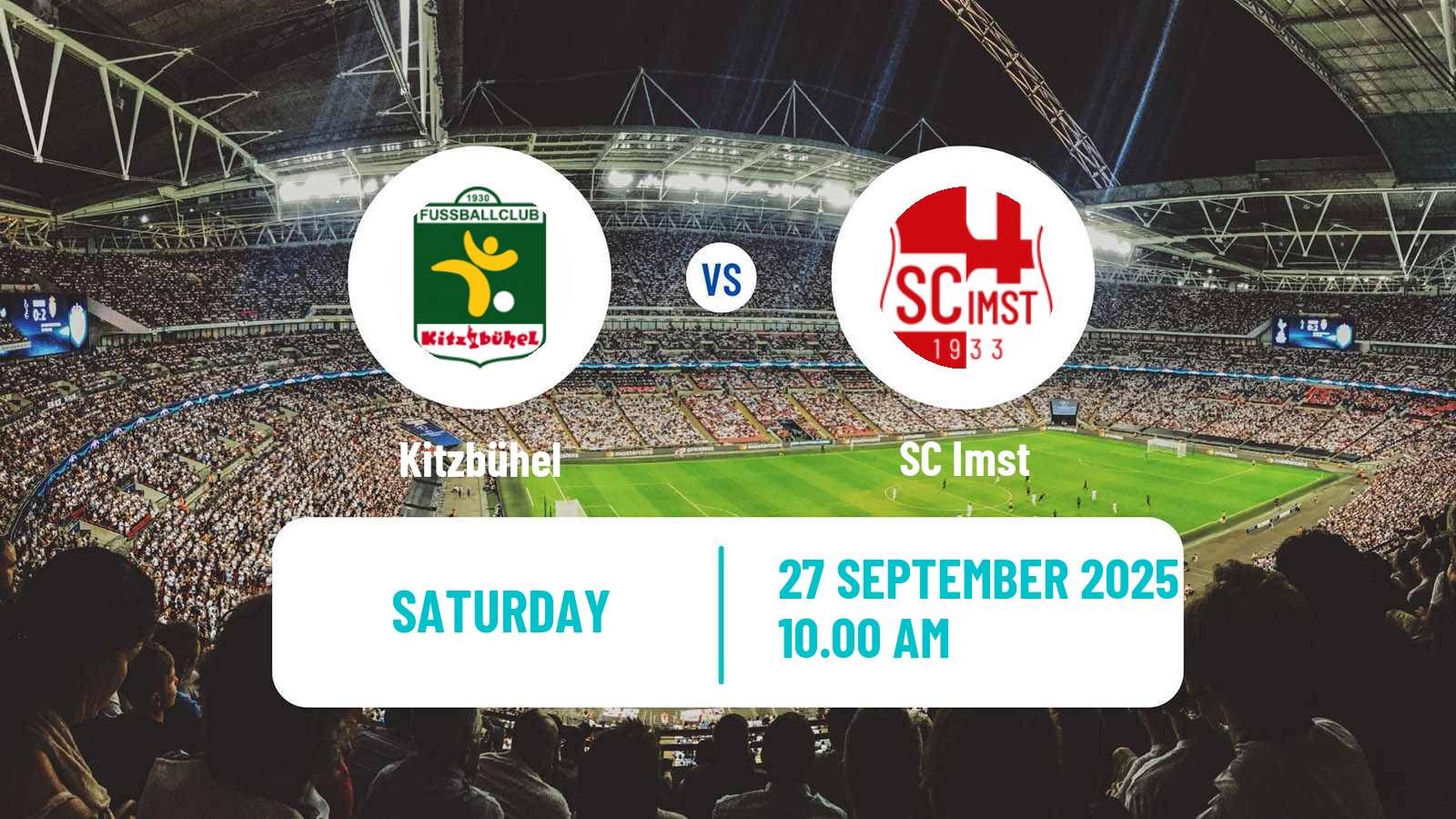 Football Austrian Regionalliga West Kitzbühel - Imst