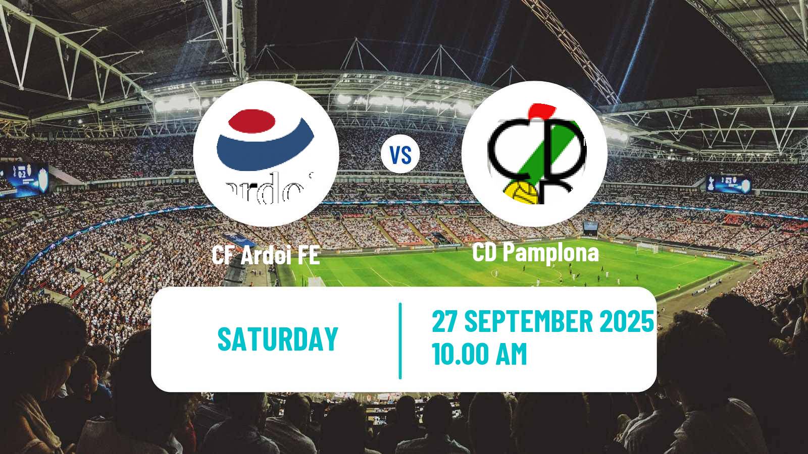 Football Spanish Tercera RFEF - Group 15 Ardoi - Pamplona