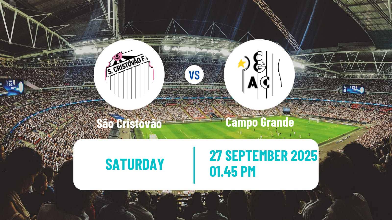 Football Brazilian Carioca B1 São Cristóvão - Campo Grande