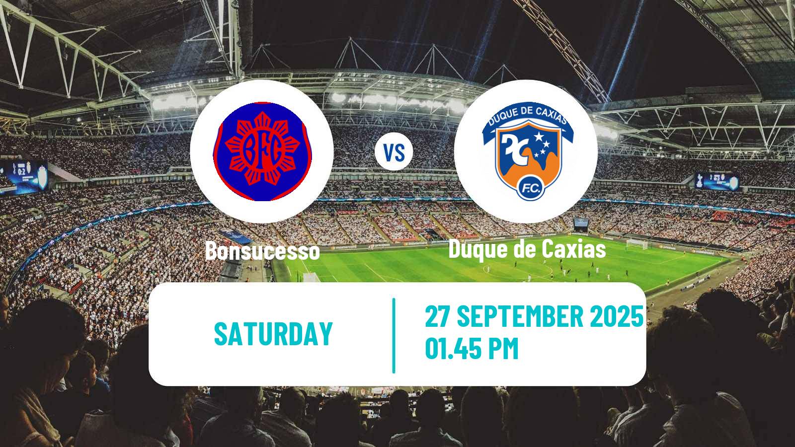 Football Brazilian Carioca B1 Bonsucesso - Duque de Caxias