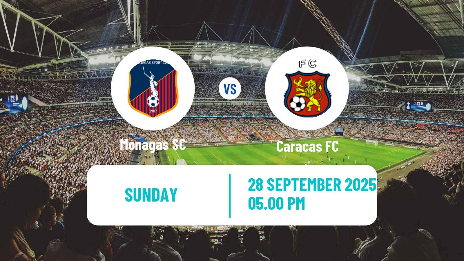 Football Venezuelan Primera Division Monagas - Caracas