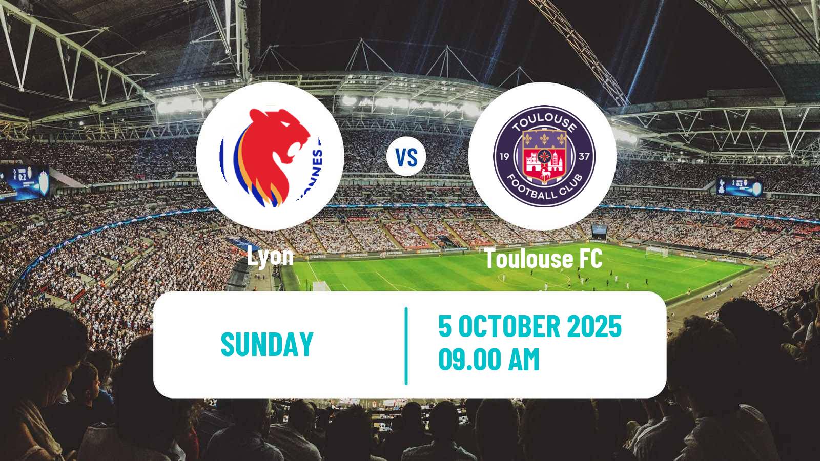 Football French Ligue 1 Lyon - Toulouse