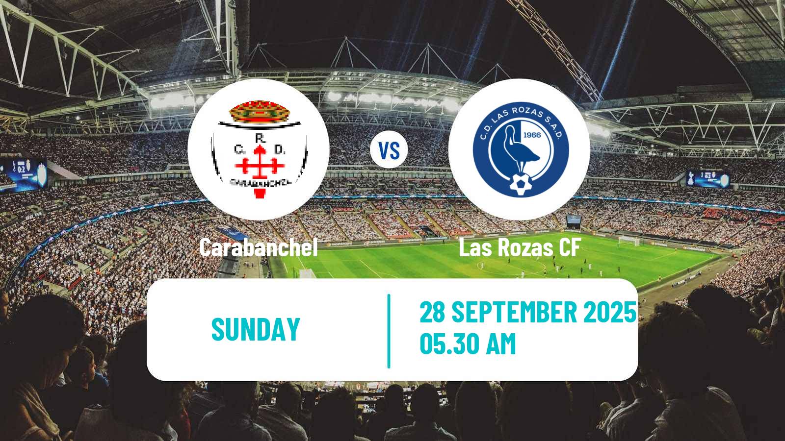 Football Spanish Tercera RFEF - Group 7 Carabanchel - Las Rozas