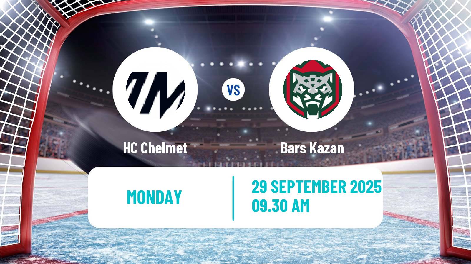 Hockey VHL Chelmet - Bars Kazan