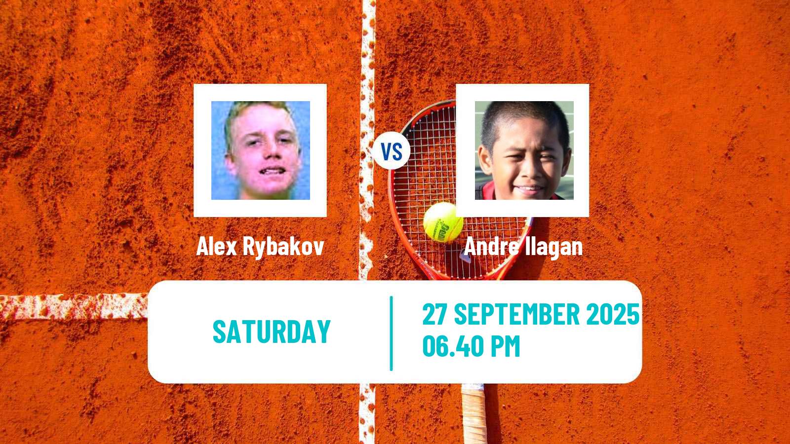 Tennis Las Vegas Challenger Men Alex Rybakov - Andre Ilagan