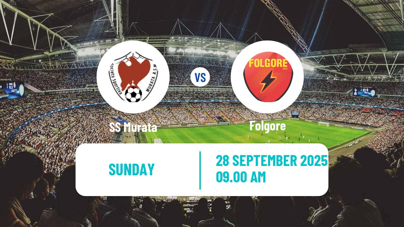Football San Marino Campionato Sammarinese Murata - Folgore
