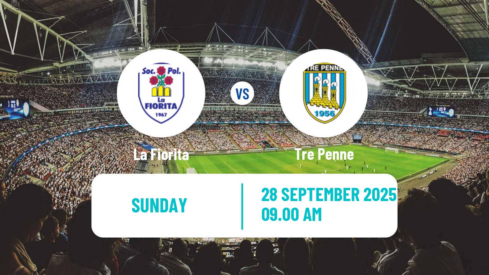 Football San Marino Campionato Sammarinese La Fiorita - Tre Penne