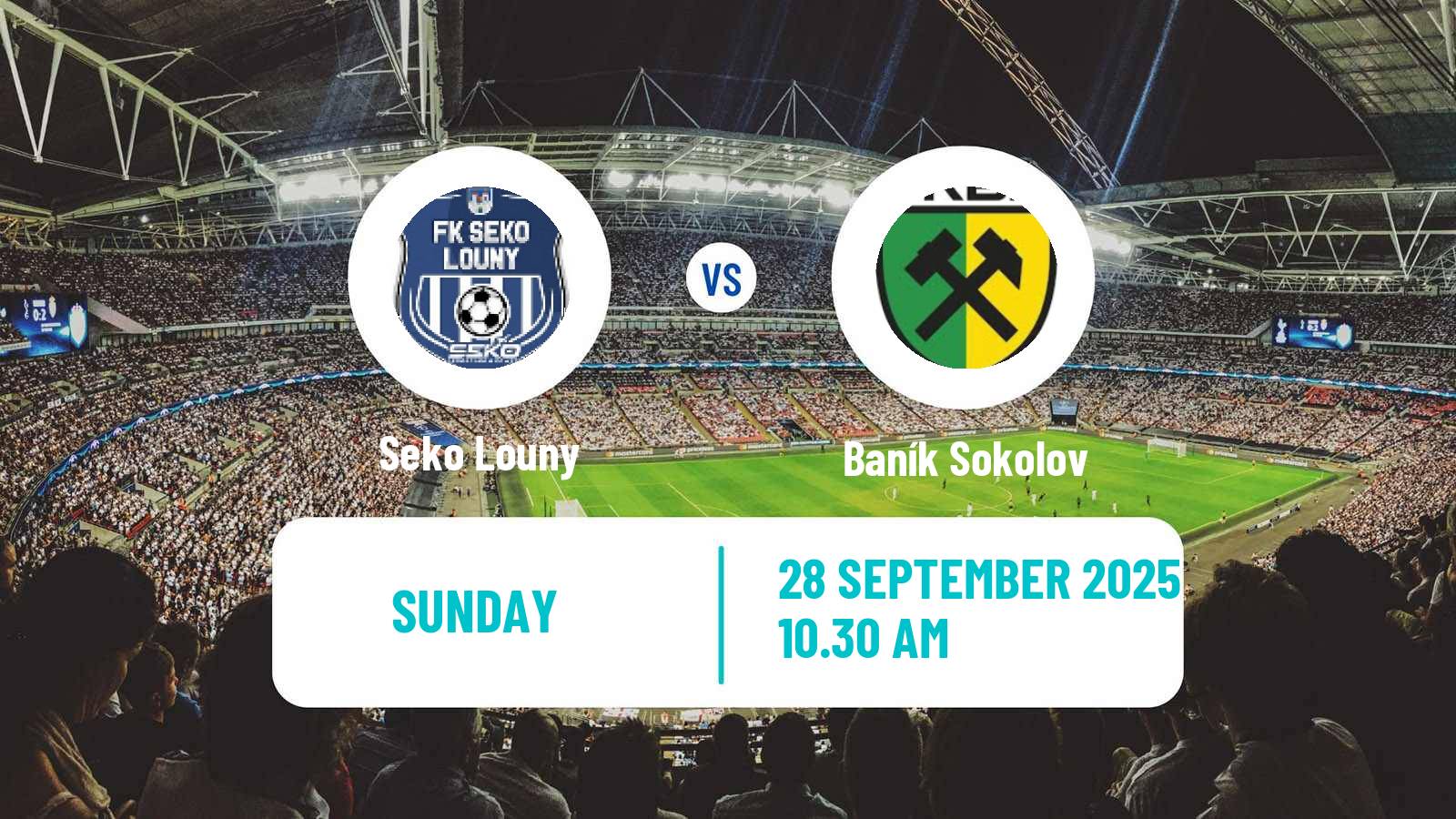 Football Czech Division B Seko Louny - Baník Sokolov