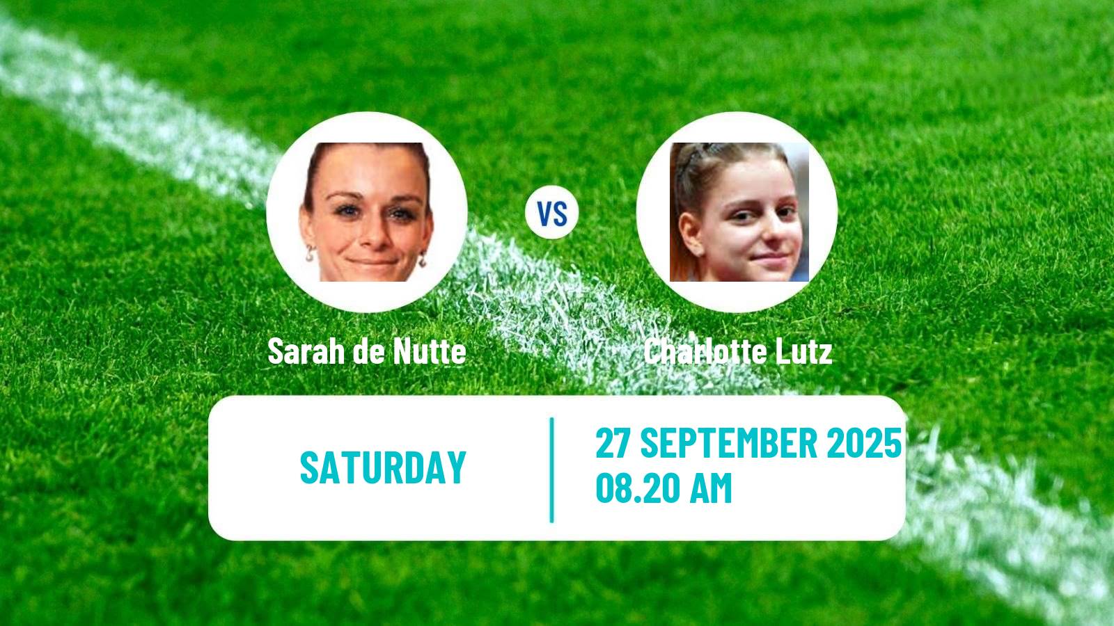 Table tennis China Smash Women Sarah de Nutte - Charlotte Lutz