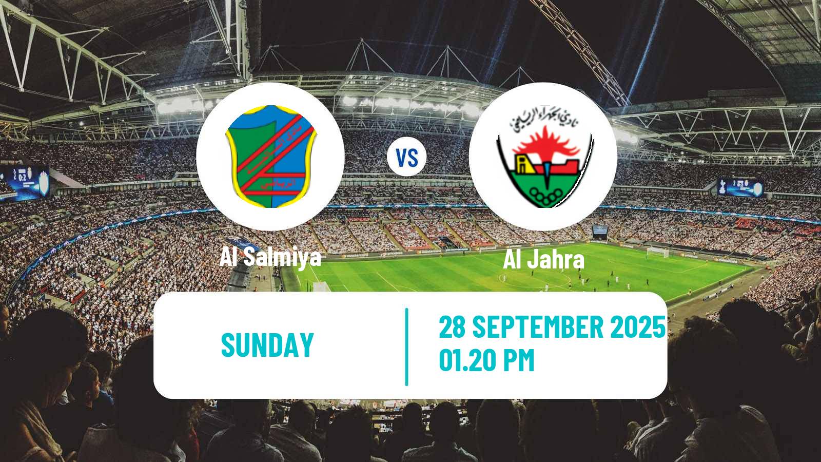 Football Kuwaiti Premier League Al Salmiya - Al Jahra