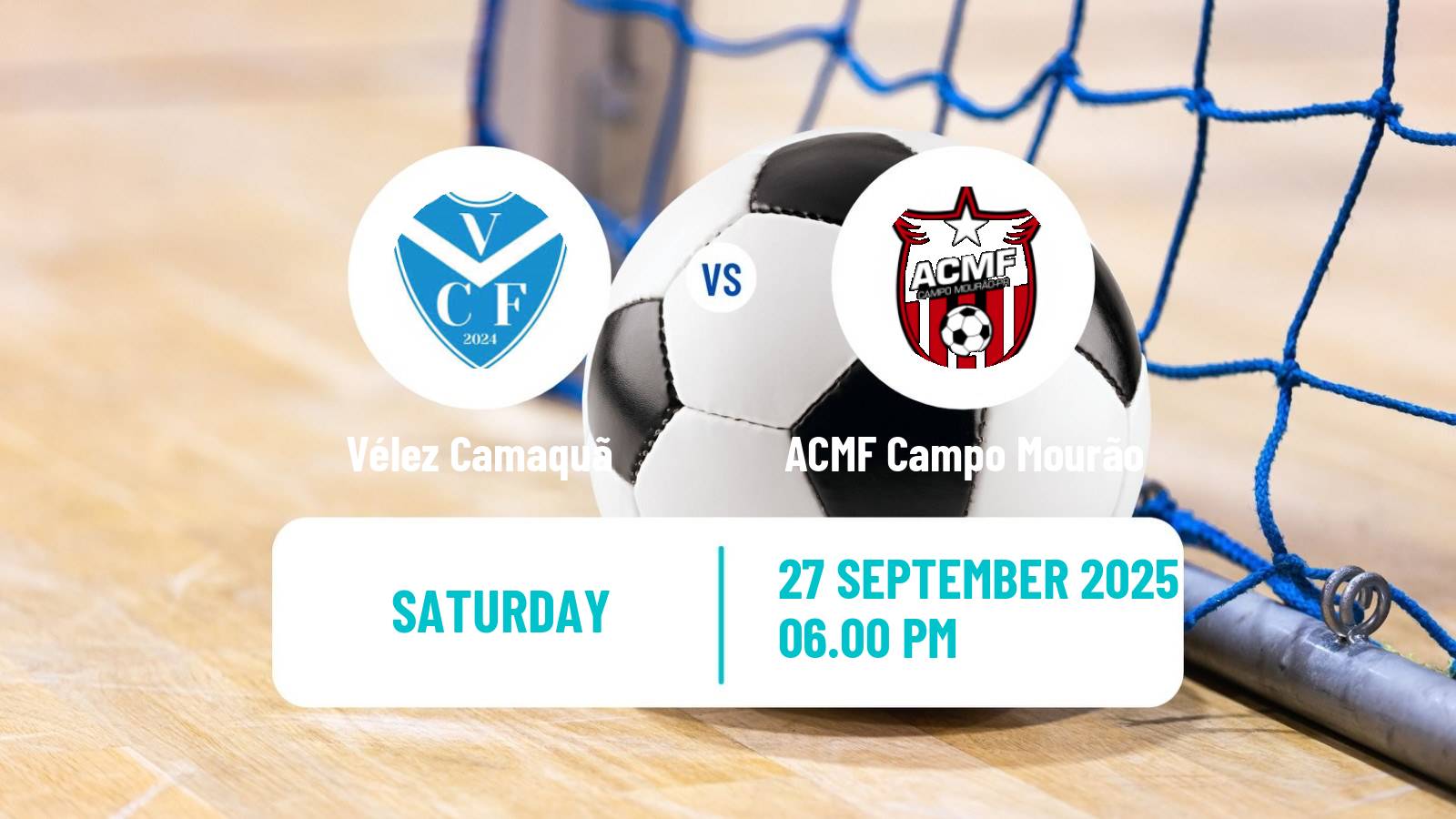 Futsal Brazilian Liga Futsal Vélez Camaquã - ACMF Campo Mourão