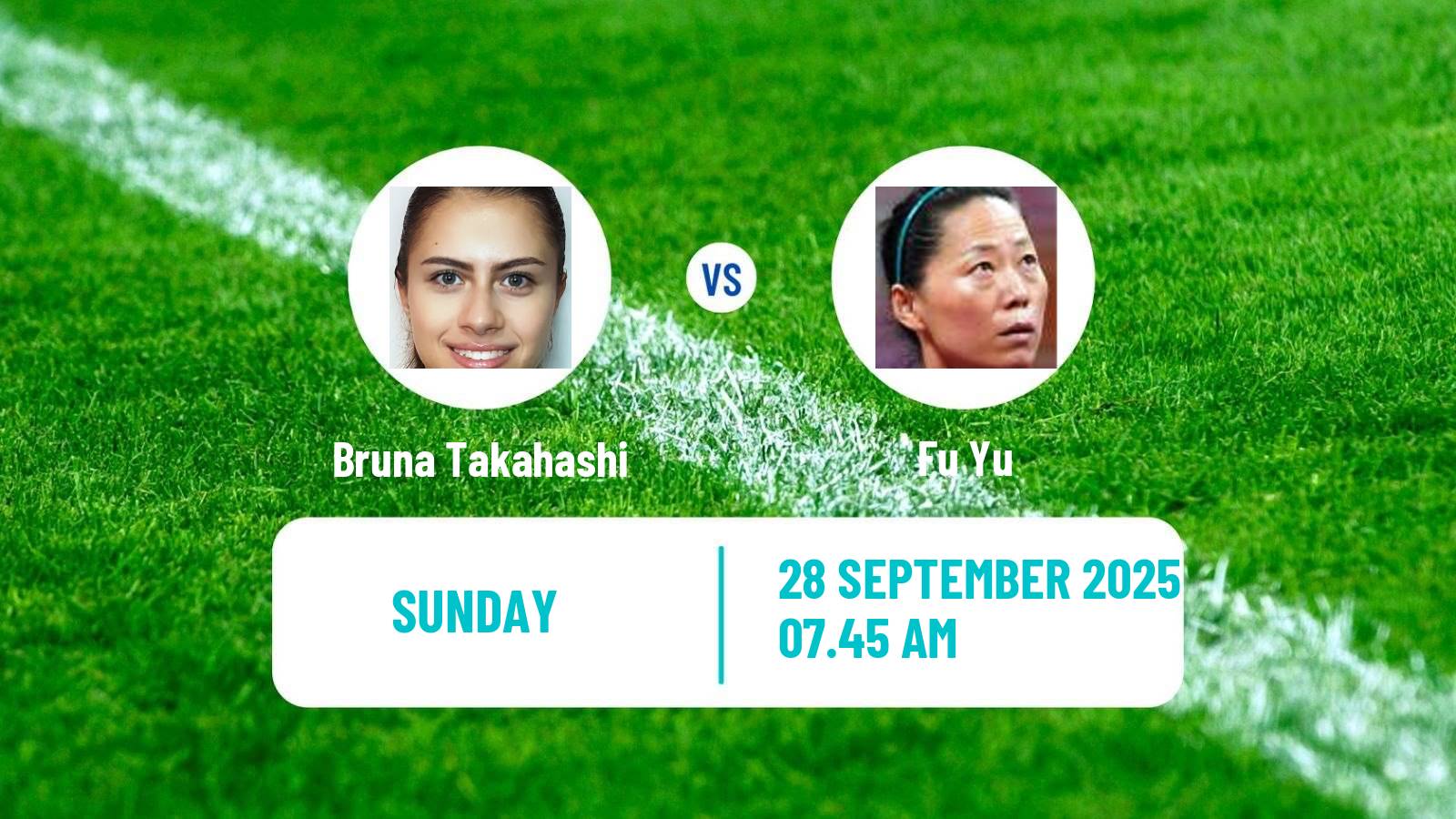 Table tennis China Smash Women Bruna Takahashi - Fu Yu
