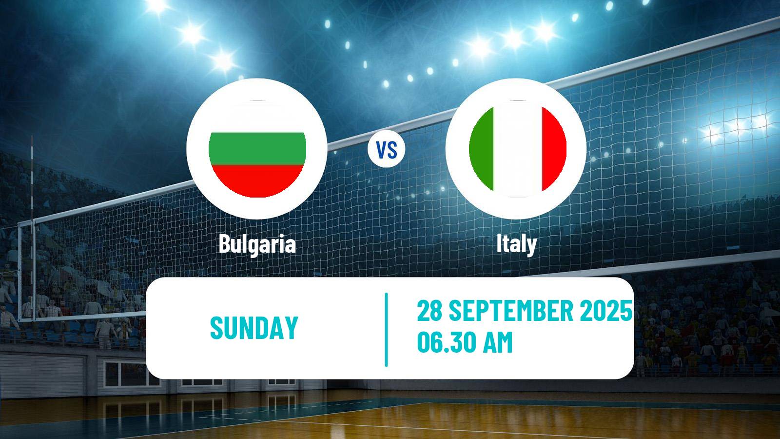 Volleyball World Championship Volleyball Bulgaria - Italy