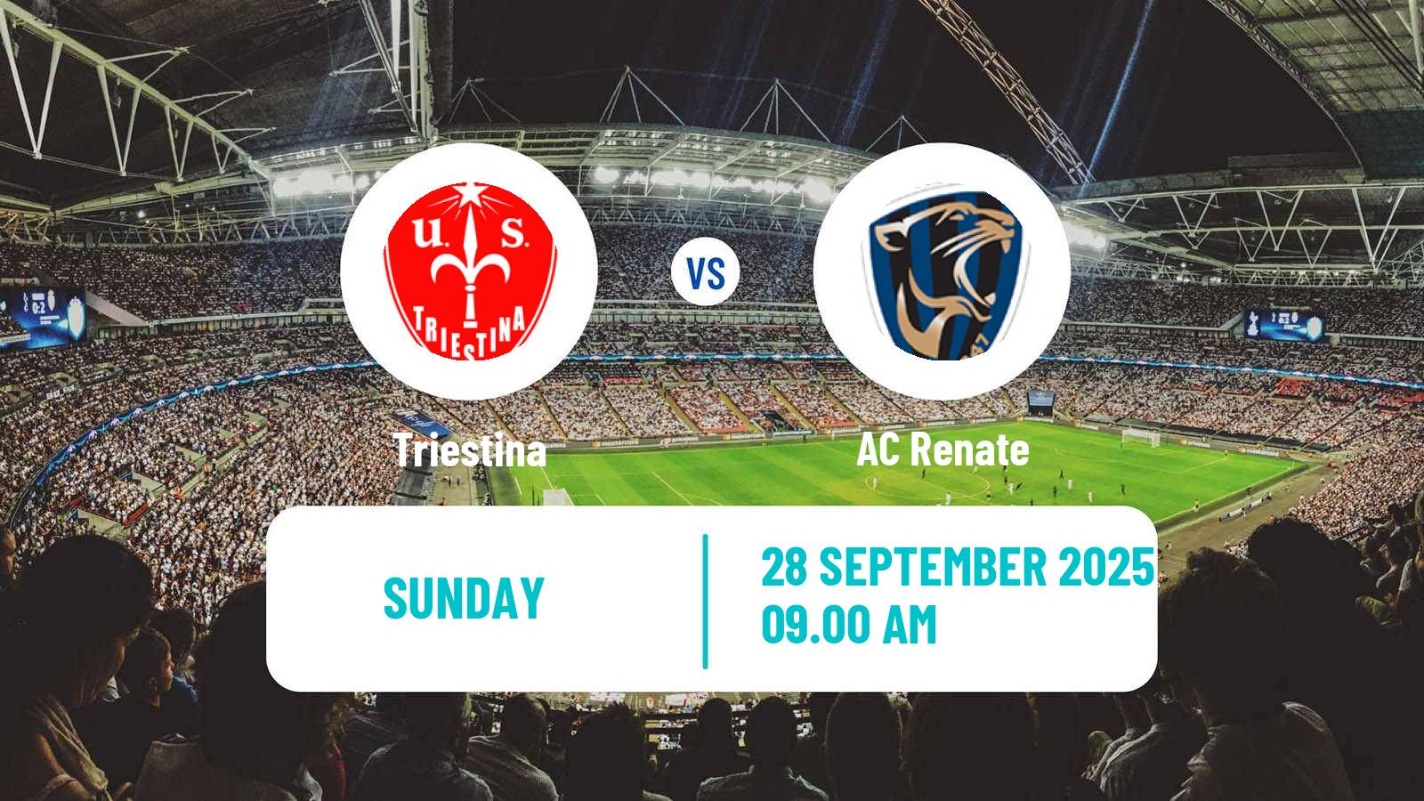 Football Italian Serie C Group A Triestina - Renate