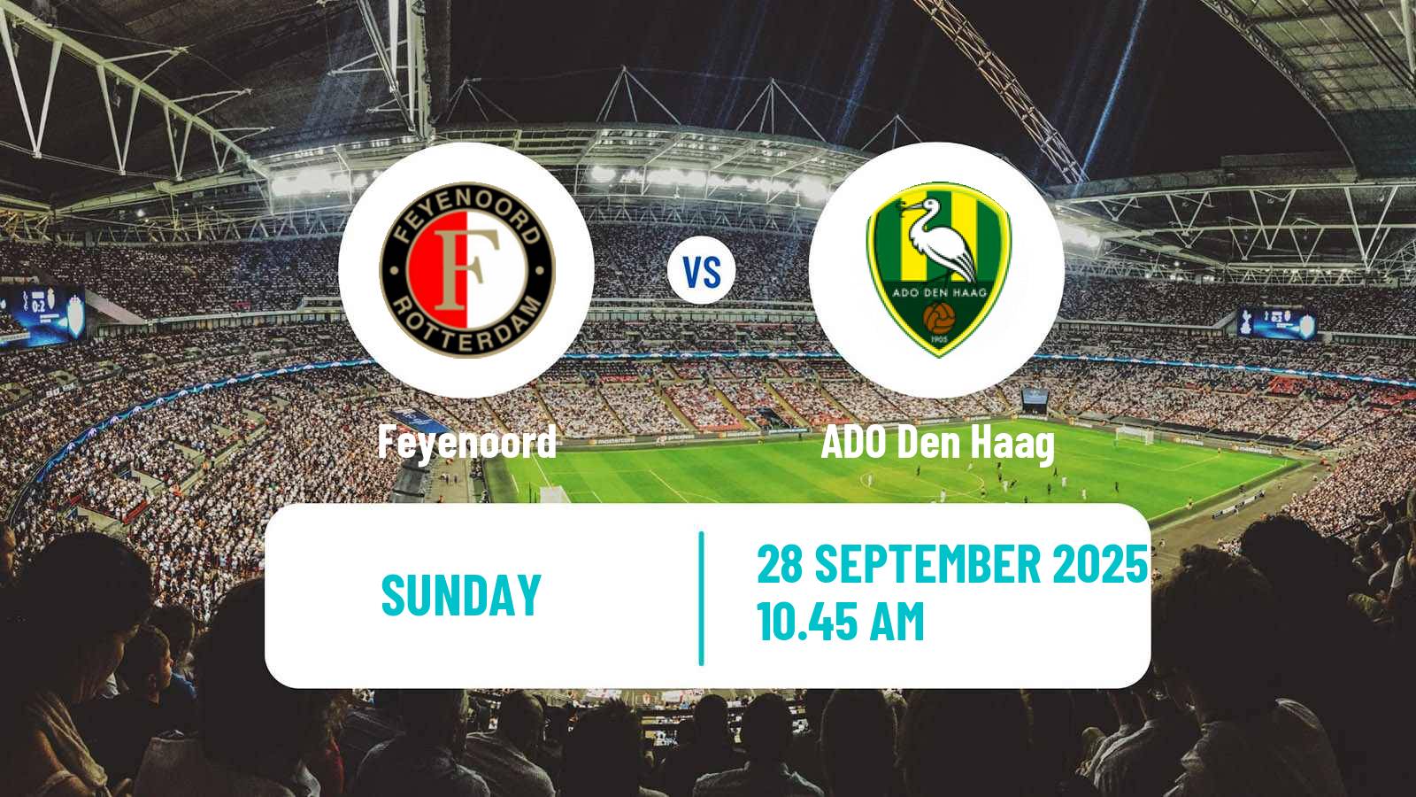Football Dutch Eredivisie Women Feyenoord - ADO Den Haag