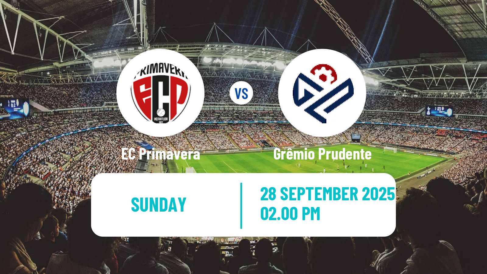 Football Brazilian Copa Paulista EC Primavera - Grêmio Prudente