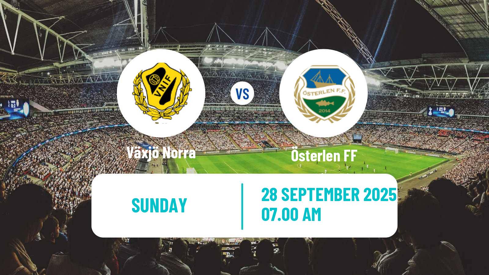 Football Swedish Division 2 - Södra Götaland Växjö Norra - Österlen