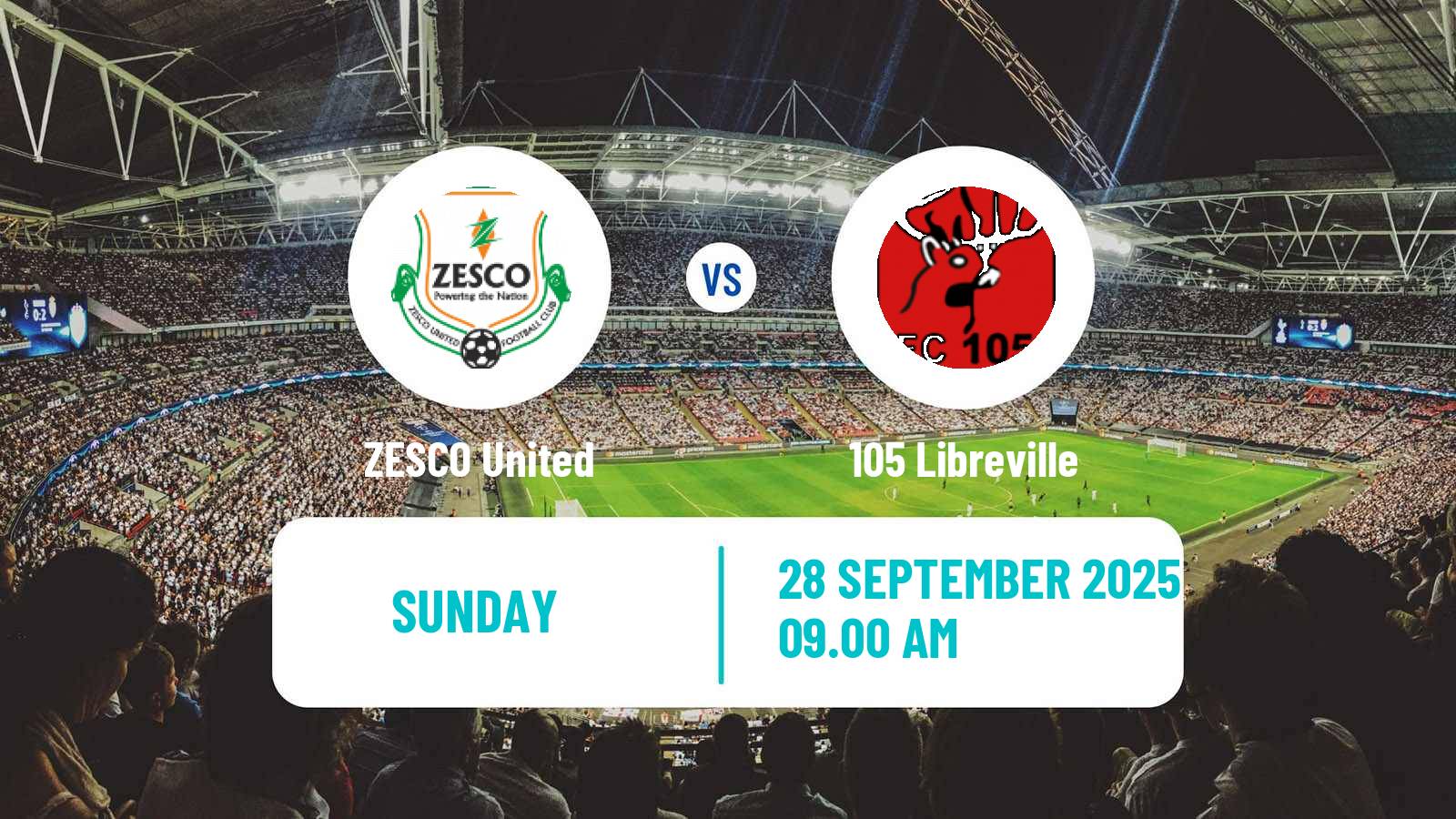 Football CAF Confederation Cup ZESCO United - 105 Libreville