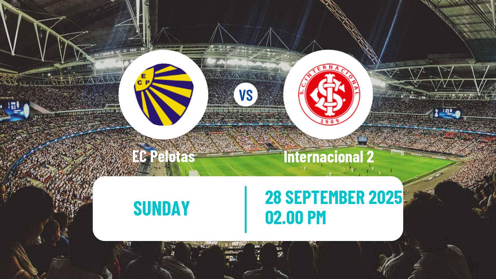Football Brazilian Copa FGF EC Pelotas - Internacional 2