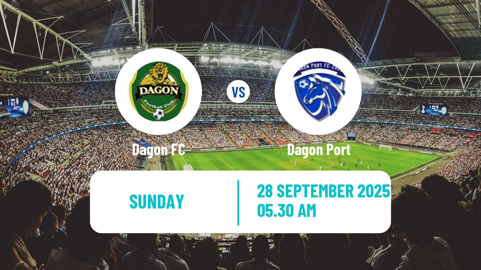 Football Myanmar National League Dagon - Dagon Port