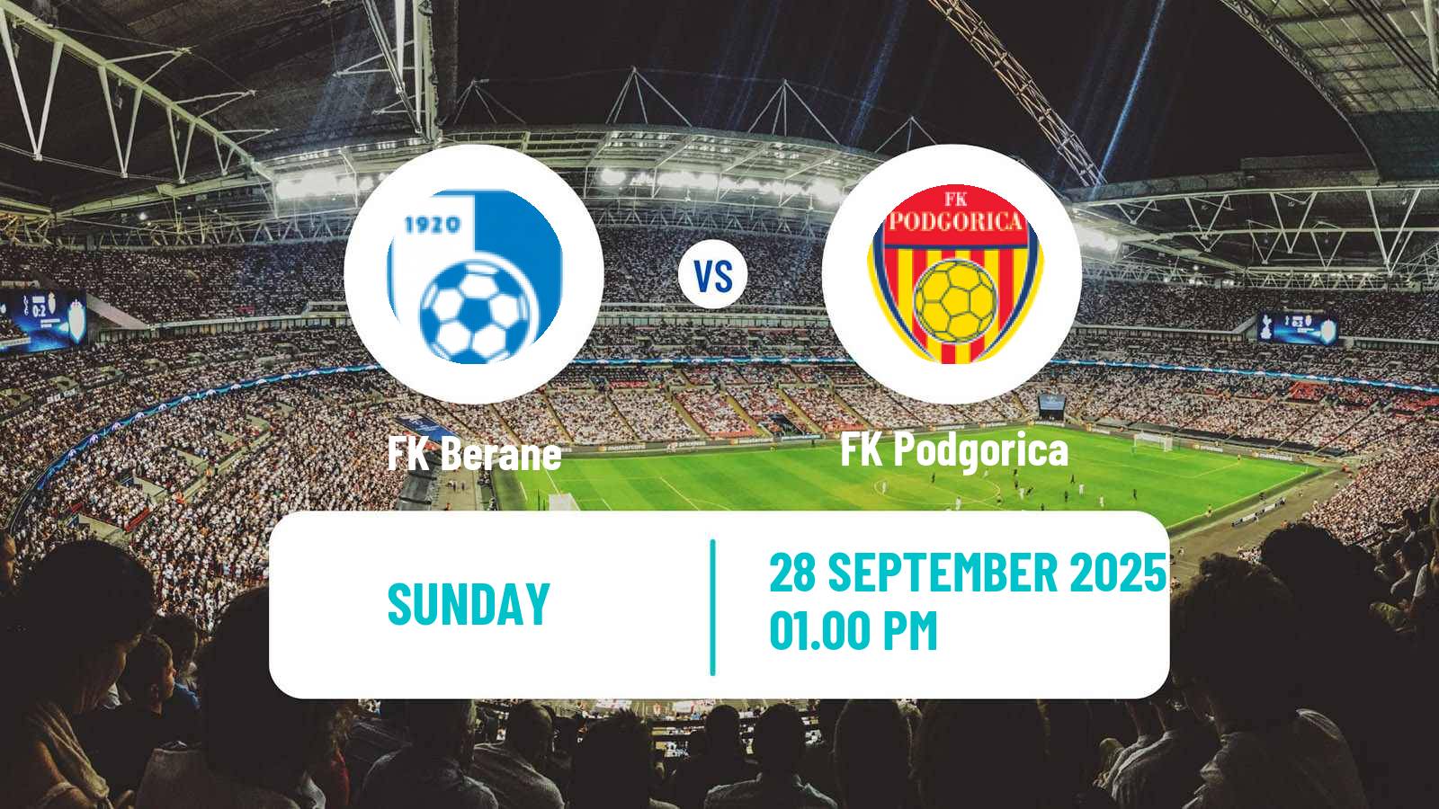 Football Montenegrin Druga Liga Berane - Podgorica