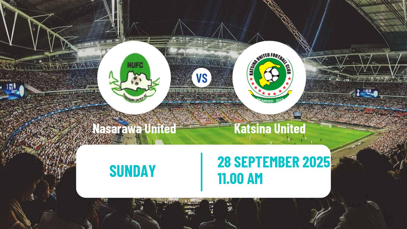 Football Nigerian Premier League Nasarawa United - Katsina United