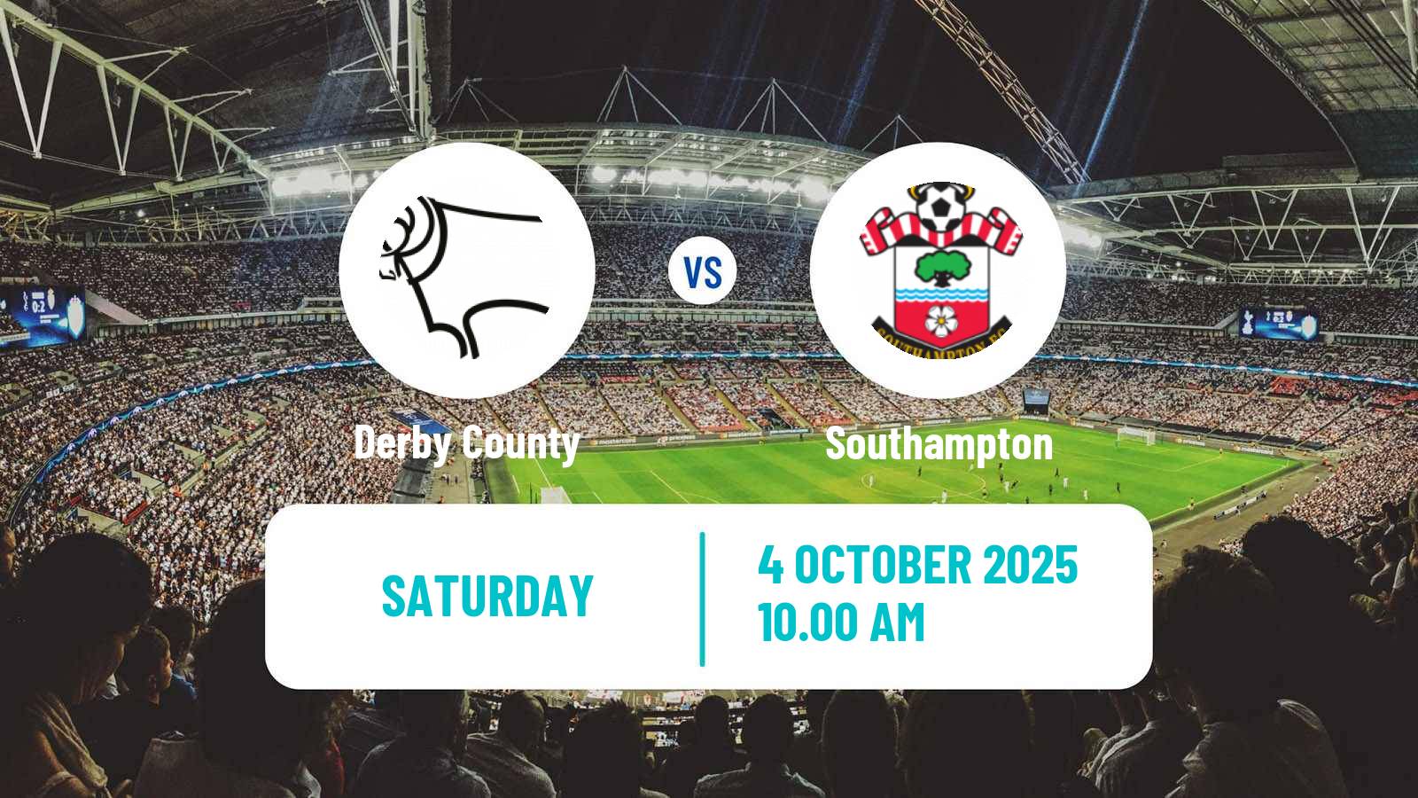Football English League Championship Derby County - Southampton